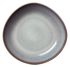 Bol din gresie ceramică Villeroy & Boch Like Lave, ø 21,5 cm, gri - maro