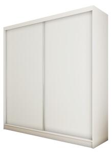 Dulap cu ușă glisantă GALAN, 200x216x61, alb