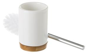 Perie de WC albă din ceramică Simply – Casa Selección
