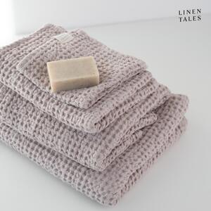 Prosoape de baie roz-deschis 3 buc. Honeycomb – Linen Tales