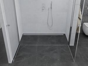 Mexen Pretoria Duo ușa de duș cu balamale 140 cm, transparent, Crom - 852-140-000-02-00