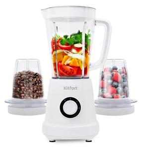 Blender, tocator, rasnita de cafea 3 in 1 , Kitfort KT-3019