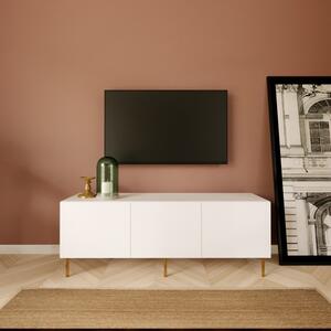 Comoda TV culoare alb 150 X 40 X 40 Sezer - L3015