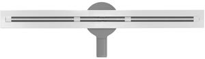 Mexen Flat 360° Super Slim scurgere liniară rotativă 50 cm, Crom - 1051050