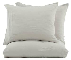Venture Home Set lenjerie pat „Mila”, 220x240 cm, gri deschis, bumbac 16009-505