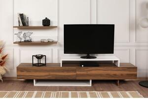 Comoda TV 180 X 41.7 X 29.5 Nirvana - Teak, White