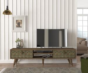 Comoda TV Valente (TV Sehpasi) - Walnut 180 X 46.2 X 29.5