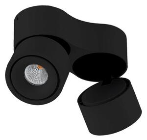 Rotari LED Spot montat la suprafață 2x6,1W Negru - Arcchio