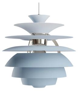 PH Snowball Lustră Pendul Dusty Blue/High Lustre Chrome Plated - Louis Poulsen