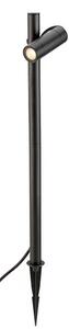 Helia Slim Pole 1 Spoturi Exterior w/Spike IP65 Black - SLV