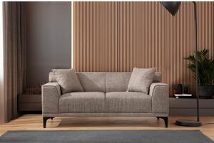 Canapea cu 2 Locuri Petra 2 - Fawn 163 X 86 X 69