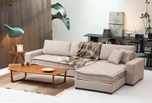 Canapea Tip Coltar Lena Corner (L3-CHL) - Sand Beige