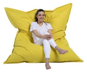 Fotoliu Puf Bean Bag Giant Cushion 140x180 - Yellow