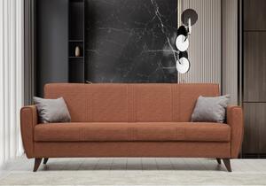 Canapea cu 3 Locuri Zaden - Tile Red 207 X 86 X 77