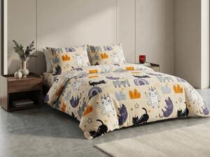 Lenjerie din microplush PURRSLEEP bej Dimensiunile lenjeriei: 70 x 90 cm | 140 x 220 cm