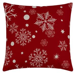 Husa de perna din microfibra SNOWFALL 45x45 cm, rosu
