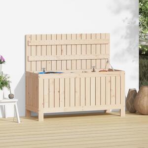 Cutie de depozitare grădină, 108x42,5x54 cm, lemn masiv de pin