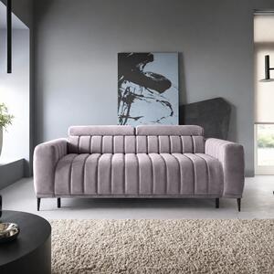 Canapea extensibila GANDI 160, stofa catifelata mov lila - Monolith 62