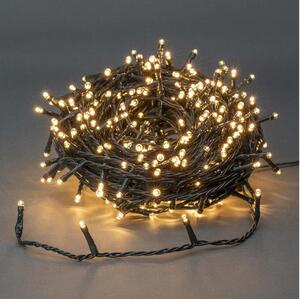 Nedis CLLS720 - Ghirlandă LED pentru exterior, 720 LED, 7 funcții, 57 m, IP44, alb cald