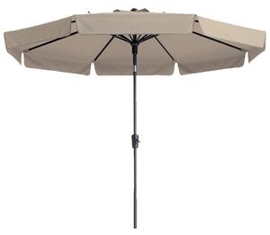Madison Umbrelă de soare Flores Luxe, 300 cm, ecru, rotundă PAC2P016