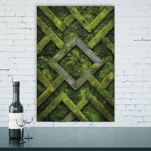 DUBLEZ | Decorațiune de perete – Mușchi geometric