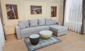 Colțar Extensibil Claudia Mare XXL Bonell Gri - Aragon 83, Interschimbabil