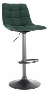 Scaun de bar, verde / negru, LAHELA
