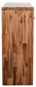 Masă consolă, 86x30x75 cm, lemn masiv de acacia