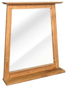 Oglindă de baie, 70x12x79 cm, lemn masiv de pin