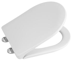 Aqualine Aqualine, Capac WC VITO, Închidere silențioasă, Easy Take, alb, PCS105