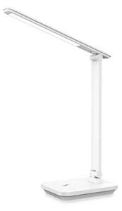 Lampă de masă Platinet 5 W, baterie puternică + USB, alb