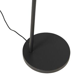 Lampă arc modernă neagră cu auriu - Arc Basic