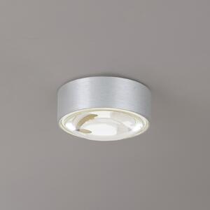 Lindby LED Downlight Siaka, gri, metal, Ø 5 cm, IP65
