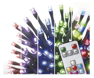Instalație LED RGB de Crăciun de exterior 120xLED/72 de moduri 15m IP44 + telecomandă