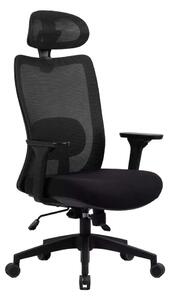 Scaun de birou Bevera Plus, negru