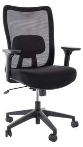 Scaun de birou Bevera, negru