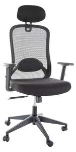Scaun de birou Fabron, negru