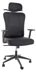 Scaun de birou Valrose II, negru