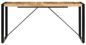Masă de bucătărie, 160x80x75 cm, lemn masiv de mango