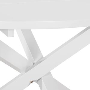 Masă de bucătărie, alb, 120 x 75 cm, MDF