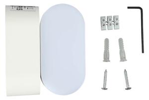 Aplică LED flexibilă de exterior LED/5W/230V 3000K IP65 alb