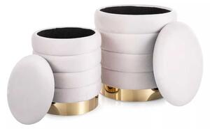 Taburet Bonfol Velvet, crem