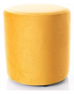 Taburet Caen C Velvet, galben