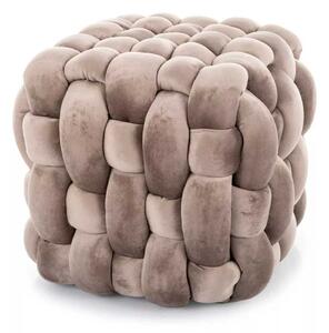 Taburet Vernier Velvet, bej