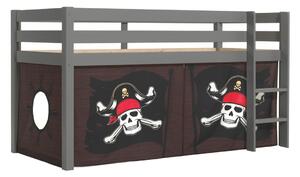 PINO mid sleeper și cortina Caribian Pirates