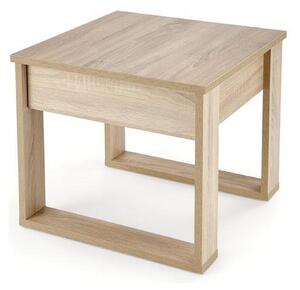 Masuta de cafea NEA KWADRAT, stejar sonoma, PAL furniruit, 60x60x52 cm