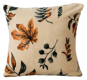 Fata de perna din microplus AUTUMNA 45x45 cm, crem