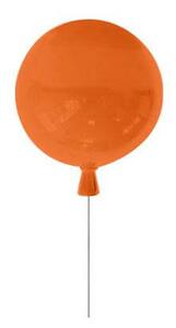 Plafoniera moderna portocalie din plastic BALLOON CS 1x40W E27