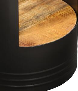 Măsuță de cafea, 43 x 55 cm, lemn masiv de mango