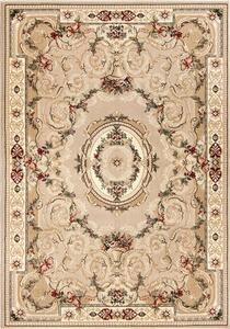 Covor Clasic, Lotos 15002, Bej Crem, Diverse Dimensiuni, 1800 gr mp